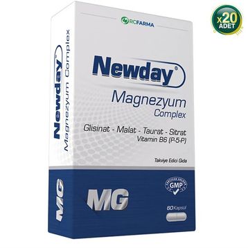 Newday Magnezyum Complex 20x60 Kapsül