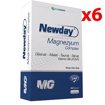 Newday Magnezyum Complex 6x60 Kapsül