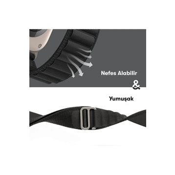Newface Apple Watch 38 mm Yeşil Mountain Kordon