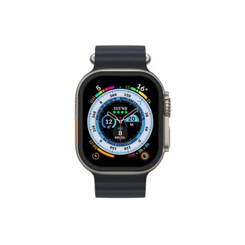 Newface Apple Watch Ultra 49 mm Siyah Alüminyum Kasa Cam Ekran Koruyucu