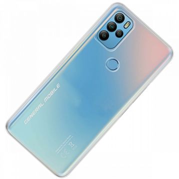 Newface General Mobile GM 21 Pro Lüx Şeffaf Silikon Cep Telefonu Kılıfı