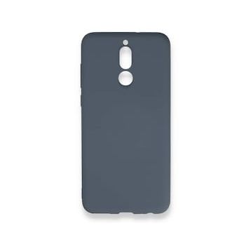 Newface Huawei Mate 10 Lite Nano İçi Kadife Silikon Gri Cep Telefonu Kılıfı