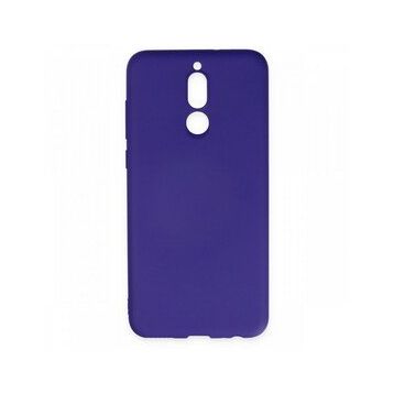 Newface Huawei Mate 10 Lite Nano İçi Kadife Silikon Mor Cep Telefonu Kılıfı