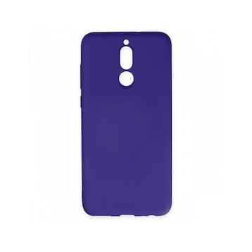 Newface Huawei Mate 10 Lite Nano İçi Kadife Silikon Mor Cep Telefonu Kılıfı