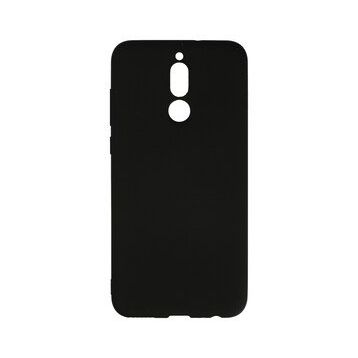 Newface Huawei Mate 10 Lite Nano İçi Kadife Silikon Siyah Cep Telefonu Kılıfı
