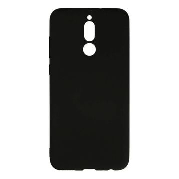 Newface Huawei Mate 10 Lite Nano İçi Kadife Silikon Siyah Cep Telefonu Kılıfı