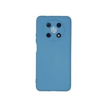 Newface Huawei Nova Y90 Nano İçi Kadife Silikon Mavi Cep Telefonu Kılıfı