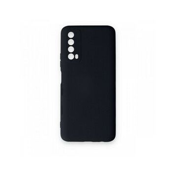 Newface Huawei P Smart 2021 Nano İçi Kadife Silikon Lacivert Cep Telefonu Kılıfı