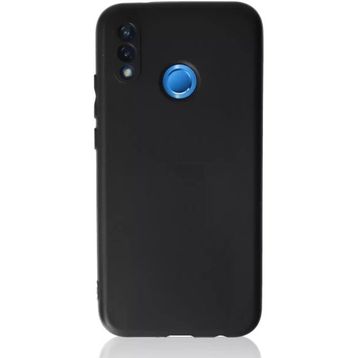 Newface Huawei P20 Lite First Silikon Siyah Cep Telefonu Kılıfı