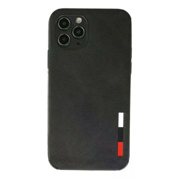 Newface iPhone 11 Pro Loop Deri Silikon - Siyah Kılıf