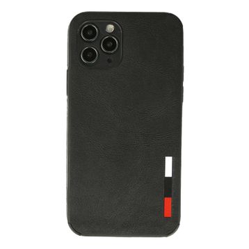 Newface iPhone 11 Pro Max Loop Deri Silikon - Siyah Kılıf