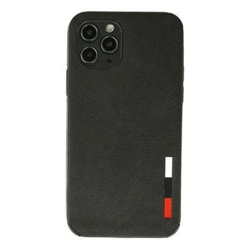 Newface iPhone 11 Pro Max Loop Deri Silikon - Siyah Kılıf