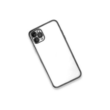 Newface iPhone 11 Pro Razer Lensli Silikon - Gümüş Kılıf