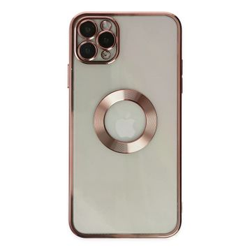 Newface iPhone 11 Pro Slot Silikon Rose Gold Cep Telefonu Kılıfı