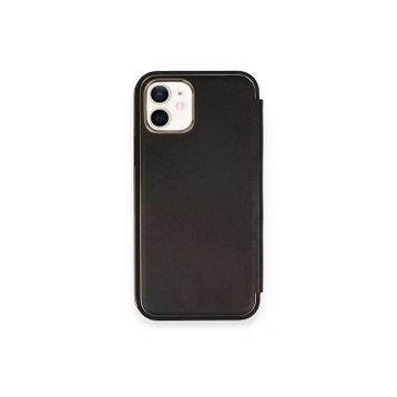 Newface iPhone 12 Dolpin Kapaklı - Siyah Kılıf