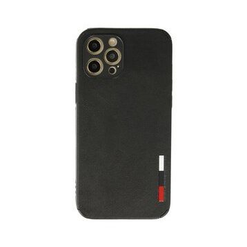 Newface iPhone 12 Pro Max Loop Deri Silikon - Siyah Kılıf