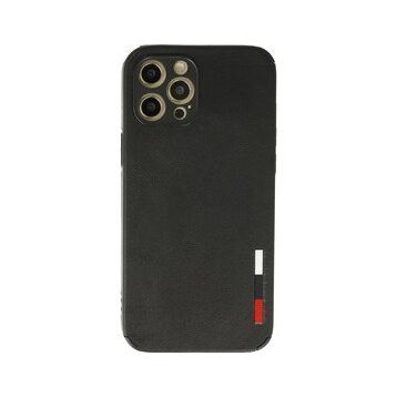 Newface iPhone 12 Pro Max Loop Deri Silikon - Siyah Kılıf