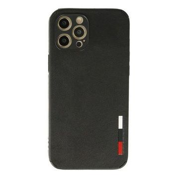 Newface iPhone 12 Pro Max Loop Deri Silikon - Siyah Kılıf