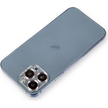 Newface iPhone 12 Pro Metal Mor Kamera Lens Koruma Cam