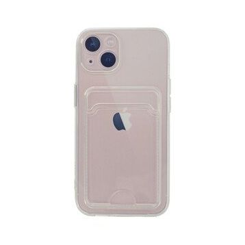 Newface iPhone 13 Kart Şeffaf Silikon - Şeffaf Kılıf