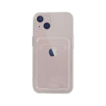 Newface iPhone 13 Kart Şeffaf Silikon - Şeffaf Kılıf