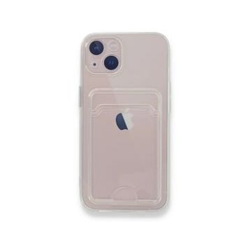 Newface iPhone 13 Kart Şeffaf Silikon - Şeffaf Kılıf