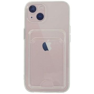 Newface iPhone 13 Kart Şeffaf Silikon - Şeffaf Kılıf