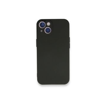 Newface iPhone 13 Mini First Silikon Siyah Cep Telefonu Kılıfı