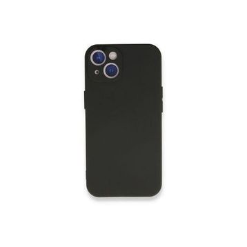 Newface iPhone 13 Mini First Silikon Siyah Cep Telefonu Kılıfı