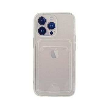 Newface iPhone 13 Pro Kart Şeffaf Silikon - Şeffaf Kılıf