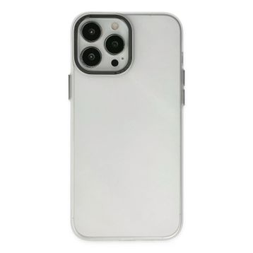 Newface iPhone 13 Pro Max Modos Metal Kapak Şeffaf Kılıf