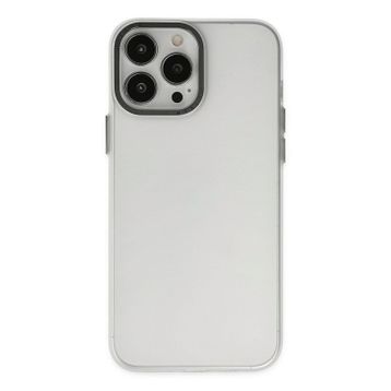 Newface iPhone 13 Pro Max Modos Metal Kapak Şeffaf Kılıf