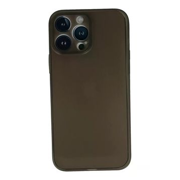 Newface iPhone 13 Pro Max PP Ultra İnce Kapak Gri Cep Telefonu Kılıfı