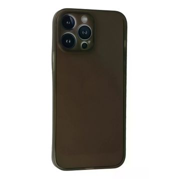 Newface iPhone 13 Pro Max PP Ultra İnce Kapak Gri Cep Telefonu Kılıfı