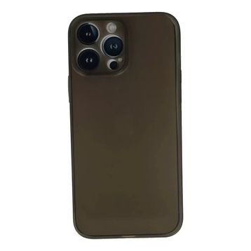 Newface iPhone 13 Pro Max PP Ultra İnce Kapak Gri Cep Telefonu Kılıfı