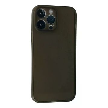 Newface iPhone 13 Pro Max PP Ultra İnce Kapak Gri Cep Telefonu Kılıfı