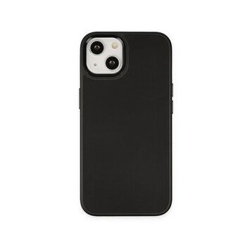 Newface iPhone 14 Asya Deri Silikon Siyah Kılıf