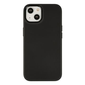 Newface iPhone 14 Asya Deri Silikon Siyah Kılıf