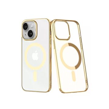 Newface iPhone 14 Plus Element Magneticsafe Sert Kapak Gold Kılıf