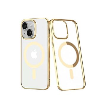 Newface iPhone 14 Plus Element Magneticsafe Sert Kapak Gold Kılıf