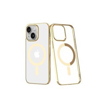 Newface iPhone 14 Plus Element Magneticsafe Sert Kapak Gold Kılıf