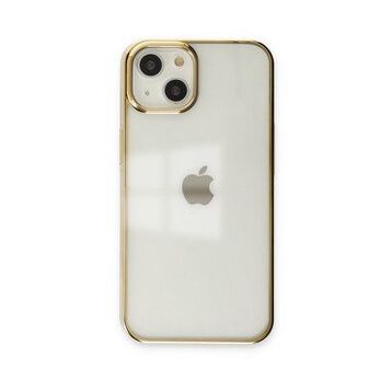 Newface iPhone 14 Plus Element Silikon Gold Kılıf