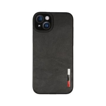 Newface iPhone 14 Plus Loop Deri Silikon Siyah Kılıf