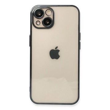 Newface iPhone 14 Plus Razer Lensli Silikon Siyah Kılıf