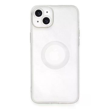 Newface iPhone 14 Plus Santa Lens Silikon Şeffaf Kılıf
