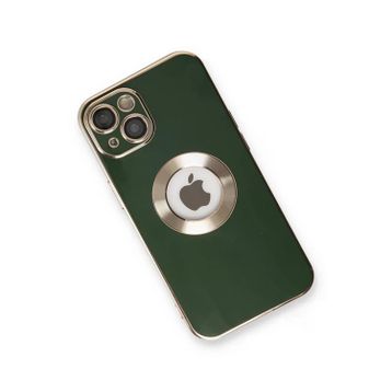Newface iPhone 14 Plus Store Silikon Yeşil Kılıf