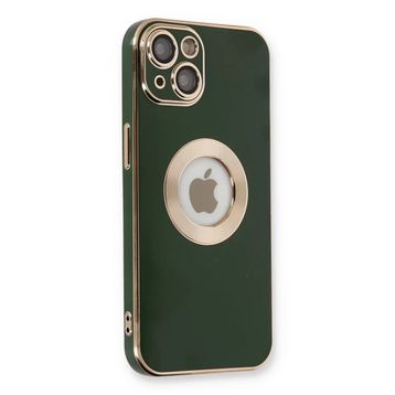 Newface iPhone 14 Plus Store Silikon Yeşil Kılıf