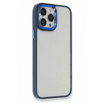 Newface iPhone 14 Pro Dora Kapak Mavi Kılıf