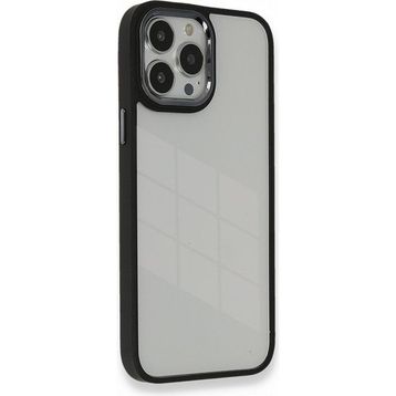 Newface iPhone 14 Pro Dora Kapak Siyah Kılıf