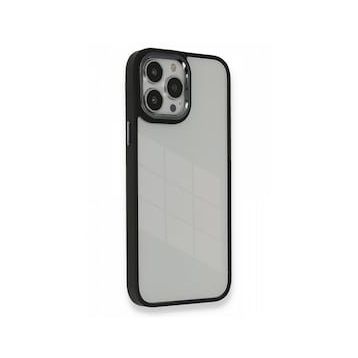 Newface iPhone 14 Pro Dora Kapak Siyah Kılıf